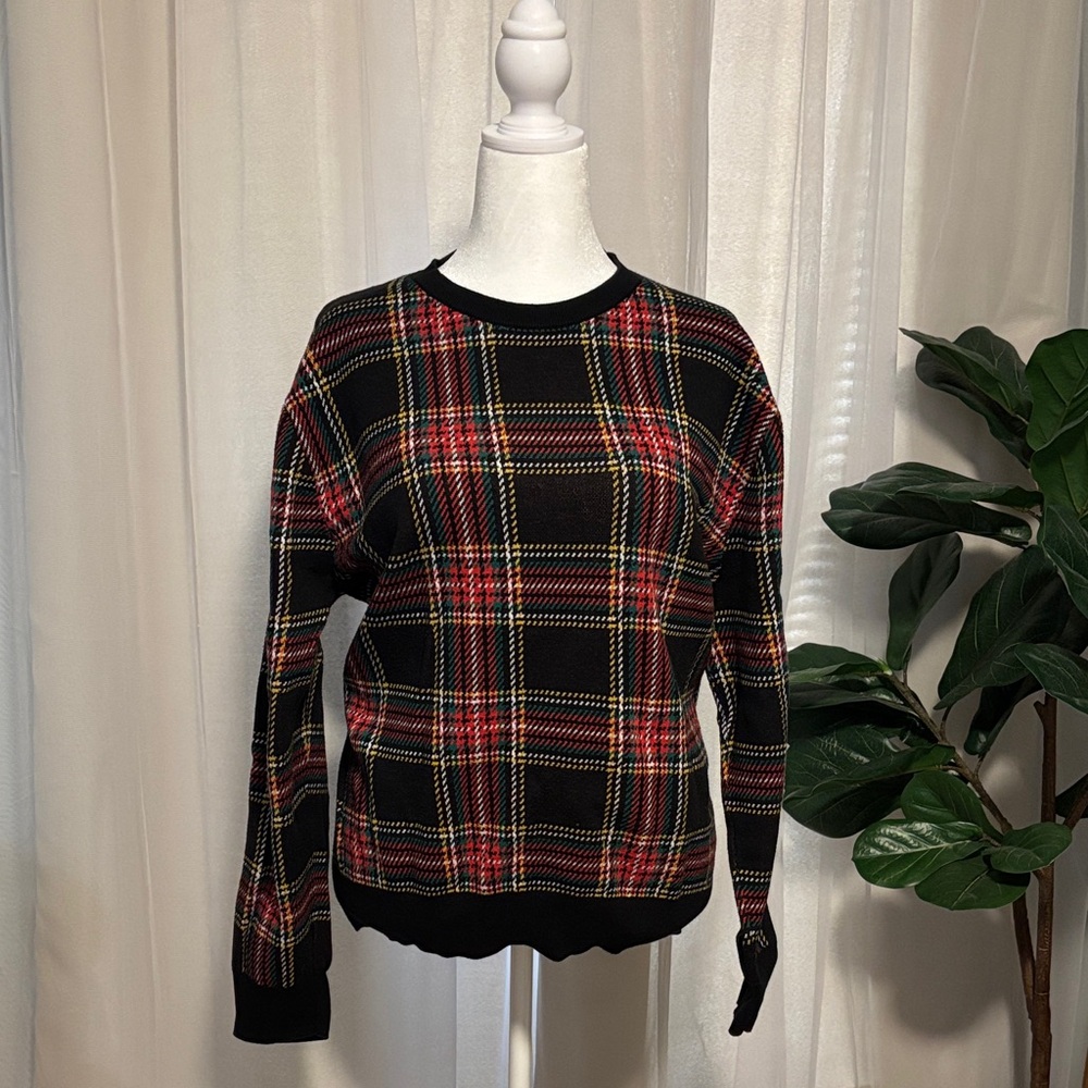 J. Crew Plaid Sweater